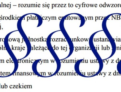 Waluty Wirtualna w polskim prawie – komentarz